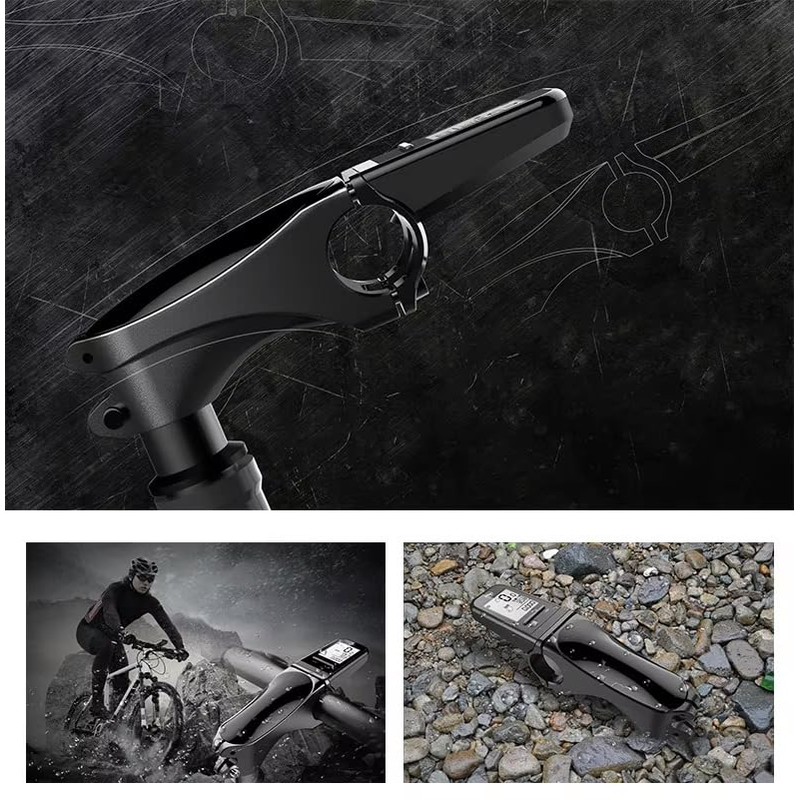 zmart Wireless Bicycle Stem Computer Road MTB Mountain Handlebar Waterproof