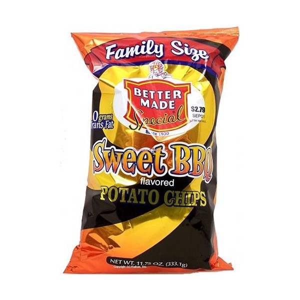 Sweet BBQ Flavored Potato Chips
