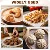 sourcing map 100 Pcs Unbleached Parchment Paper Baking Sheets Rounds,