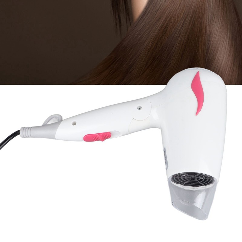 Hair Dryer Hotel Adjustable Compact Blow Dryer with Folding Handle