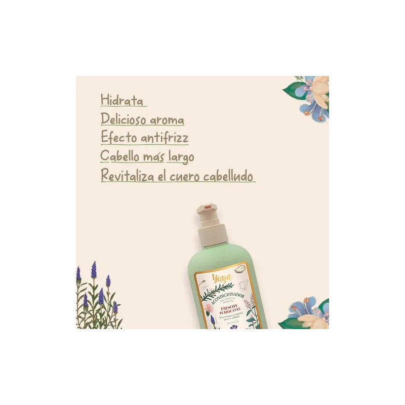 Acondicionador De Cabello Yuya Purificante Con Romero 450ml