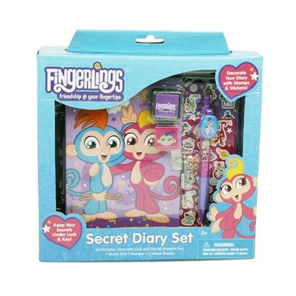KidPlay Products Fingerlings Friendship at Your Fingertips 7 Pieces Secret