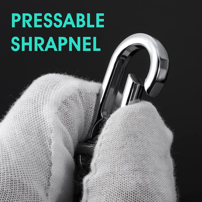 Molain Metal Keychain Carabiner Clip Keychain Chain Clips Hook Holder