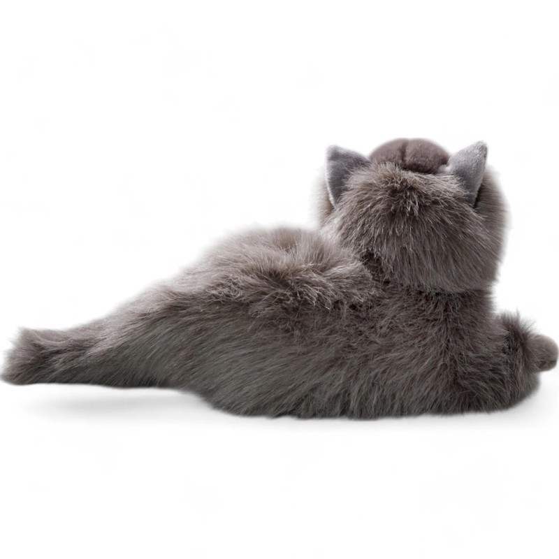 Carl Dick Persian Cat grey, Stuffed Animal, Plush Toy