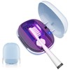 UV Toothbrush Covers Case San itizer and Holder with Light,Toothbrush
