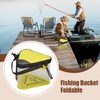 Folding Fishing Bucket, Colapsibble Bucket, Space Saving Design Bait Bucket,