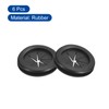 sourcing map 6Pcs Rubber Grommets 1-1/8"(29mm) ID 1-1/4"(32mm) Drill Hole
