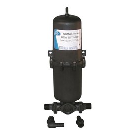 Jabsco 30573-0000 Marine Pressurized Water Accumulator Tank with Bladder (1-Liter) , Black