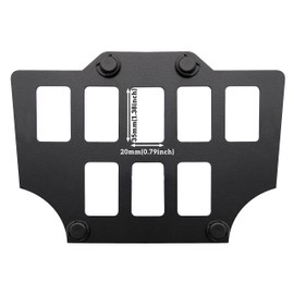 SAUTVS - Panel de interruptor de consola central para salpicadero de Talon 1000R, 1000X, 1000X-4 2019-2021 accesorios (1 unidad)