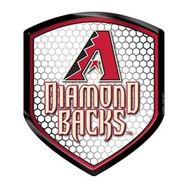 SLS FANMats Diamondbacks High Intensity Shield Reflector Emblem Decal Drip Mold Plastic Sticker Auto Home Baseball