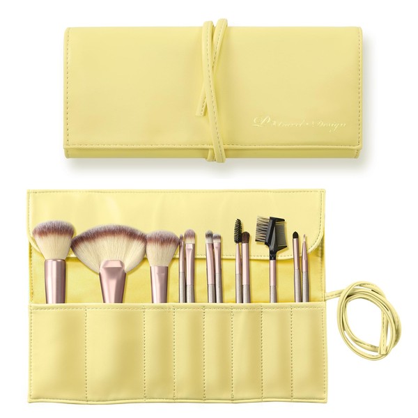 WiseBoy - Soporte para brochas de maquillaje, organizador con correa