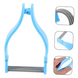 WOONEKY Spring Facial Hair Remover for Women Portable Epilator Tool for Chin Upper Lip Hair Accurate Fast Hair Removal Without Skin Damage for Travel Everyday Use