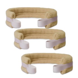 Generic 3 Piece Tracheostomy Tube Holder Adjustable Tracheotomy Intubation Securement Tape Tracheotomy Securemen,Reusable Tracheotomy Tie for Post Neck Surgery (Khaki)