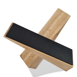 2X Wooden Door Stop; Non-Slip Door Wedge; Wooden Door Wedges; Door Stopper for All Types Door Types and Surfaces (2 Pieces)