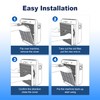 5510 5520 Replacement Filter Q for Winix 5510 5520 Plasmawave
