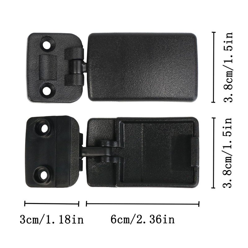 Mcgpsap Rear Sliding Window Lock Latch Fit for Toyota Tacoma