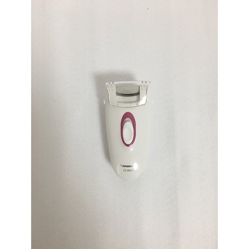 Panasonic ES-WE20-P Electric Exfoliating Remover, Clear, For Heels, Soles, Pink