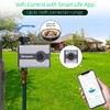 Grouven WiFi Water Timer Brass Inlet Sprinkler Timer for Garden