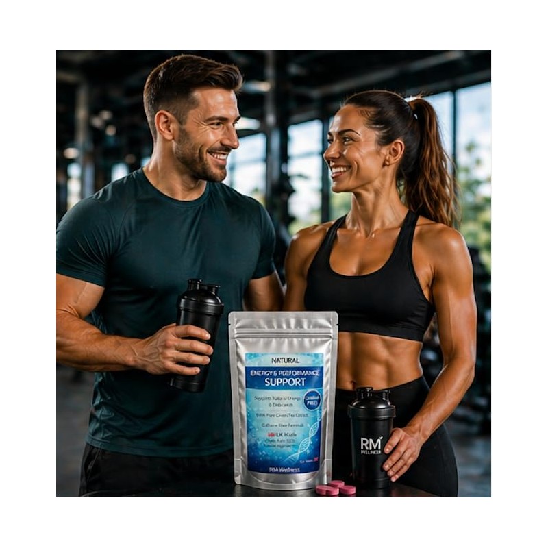 Energy & Performance Support - Exercise Recovery Tablets with Green