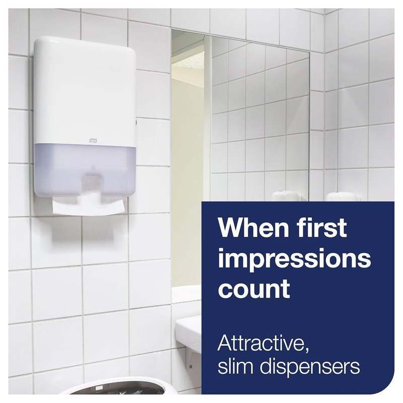 Tork Xpress Multifold Hand Towel Dispenser White H2, Slim, One-at-a-Time