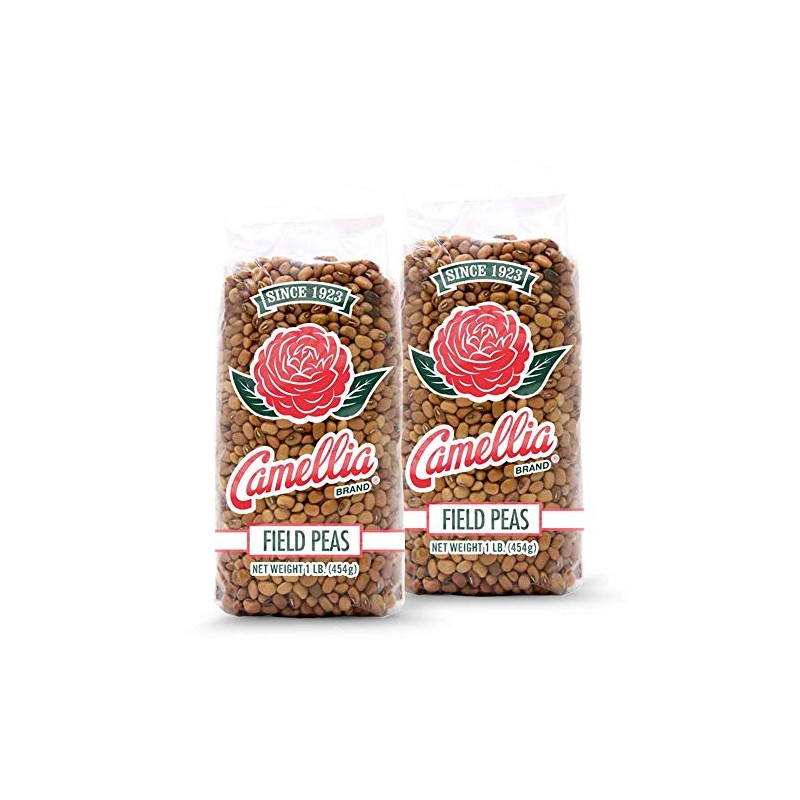 Camellia Brand Dried Field Peas, 1 Pound (Pack of 2)