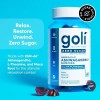 3-pcs Goli Zero Sugar Ashwagandha & Vitamin D, Maca, L-Theanine