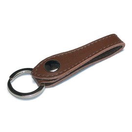 Leather Workshop Satou Keychain, Key Ring, Belt Loop, Men's, Women's, Band, Belt, Strap, Genuine Leather, Braun