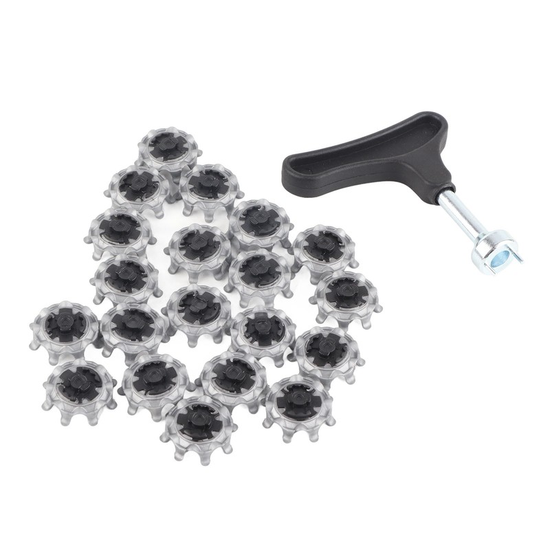 20Pcs Golf Shoe Spikes Golf Shoe Replacement Cleats Pins Removable
