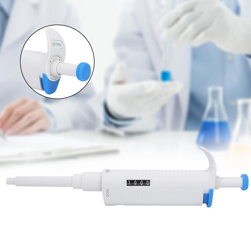 U1000 100‑1000ul Manual Pipette Whole Set Sterilizing Micro Adjustable Pipette