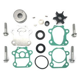 6CJ-W0078-00-00 6CJ-W0078-01-00 Outboard Water Pump Impeller Repair Kit For Yamaha 70 HP 70HP Sierra 18-3494 4-Stroke F70LA 2010-2021