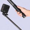 26cm exteded to1.2m (3.9ft) Long Invisible Carbon Fiber Selfie Stick