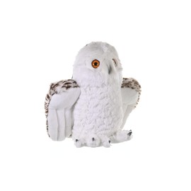 Wild Republic Snowy Owl Plush, Stuffed Animal, Plush Toy, Gifts for Kids, Cuddlekins, 12 Inches