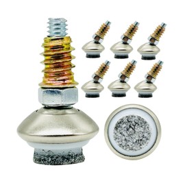 Furniture Levelers Swivel Feet,Angle Height Adjustable，Adjustable Felt-Bottomed Pads for Table, Chair, and Furniture Legs-Pack of 8 ，1/4-20 Nut Inserts Kits (1/4" Felt)