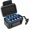Teenyyou 15 Slots 10ml Peptide Vial Case for Fridge, Rugged