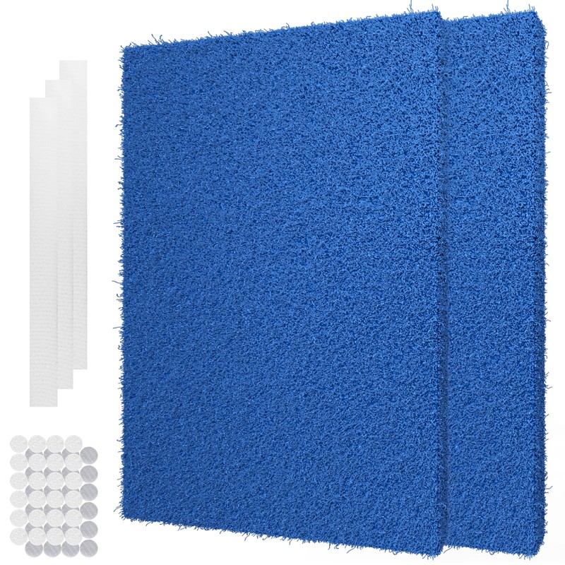 Demiwise Reusable Air Filter 20x30x0.5,2 Packs Cut to Fit Furnace