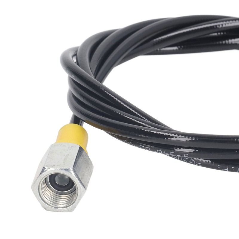 2m/6ft Hydraulic Pressure Test Hose 630Bar M16 X 2‑1/4BSP PU