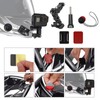 QUOTRE Camera Helmet Mount Accessory Kit Motorcycle Helmet Action Cameras
