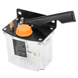 Manual Lubricating Oil Pump 650CC 4mm Right Hand Operated Lubrication Oiler for CNC Punching Lathe Cutting Milling Machine (HP-5R)