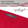 Lashuma Küchentücher Frottee Rot, Lugano 4er Set Kinderhandtücher 30x50 cm