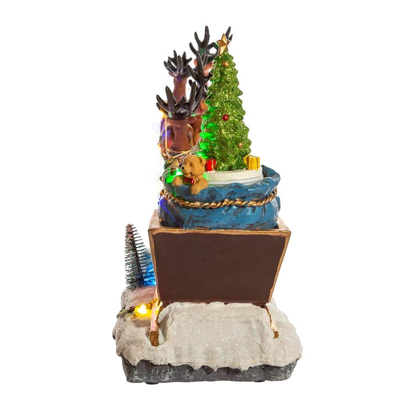 Kurt S. Adler JEL1306 Santa, Multi-Colored