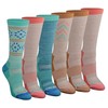 Dickies Women's Dri-tech Fashion Moisture Control Crew Socks, Available in