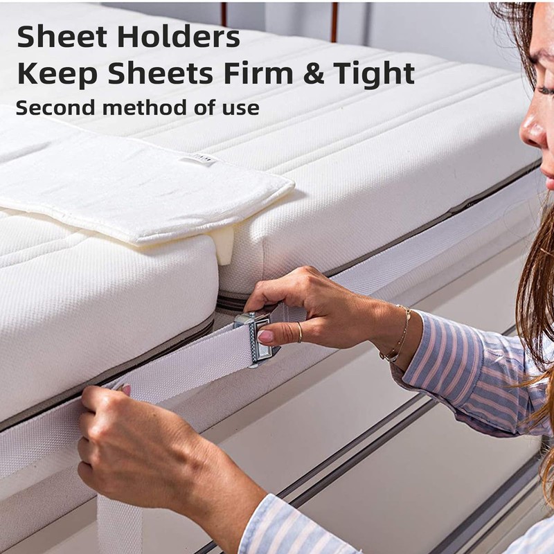 NICENEEDED 393 Inch Long Twin Bed Connector, 0.98" Wide Mattress