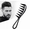 Barber Comb *Wide Shark Tooth* Style Handle Grip Hairdressing Tool
