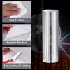 18000 PCS Silver Mini Square Disco Tiles, Self-Adhesive Mirror Mosaic