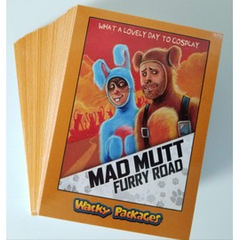 Wacky Packages 2018 Go to The Movies Bronze Set - 90/90 + Exclusive Wrapper