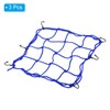 PATIKIL Bungee Cargo Net, 3 Pack High Elastic Motorcycle Luggage