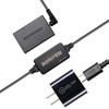 RONFEN DR-E17 DC Coupler Dummy Battery USB-C Cable PD Adapter