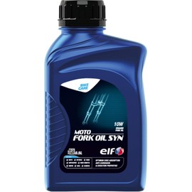 Elf 213966 MOTO FORK OIL SYN Motorcycle Fork Oil, 10 W, All Chemical Synthetic Oil, 0.5L