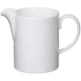 Wedgwood Geo Jug, 5.1 fl oz (150 ml), Wedding Gift, White