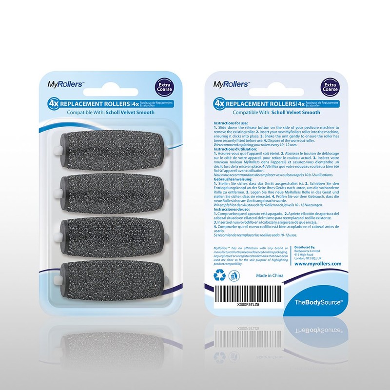 My Rollers Mineral Ersatzrollen extra grob - kompatibel mit allen